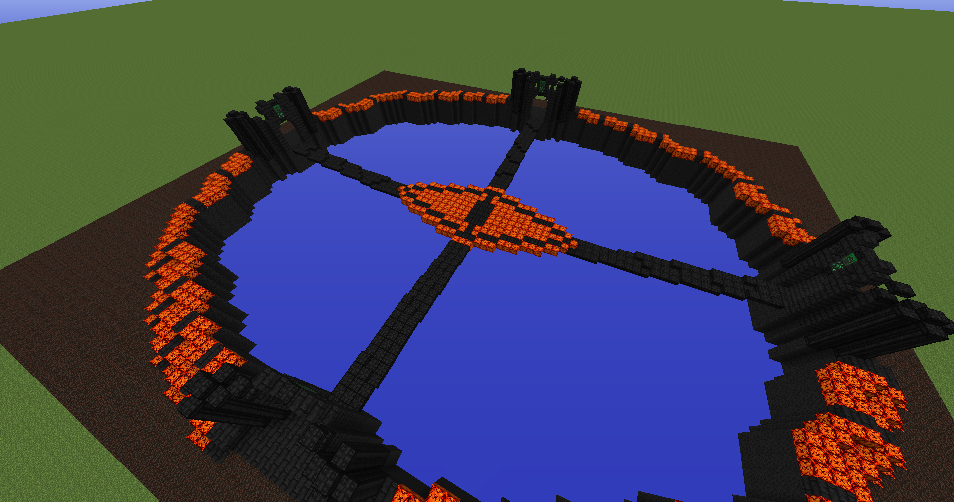 Mordor themed arena