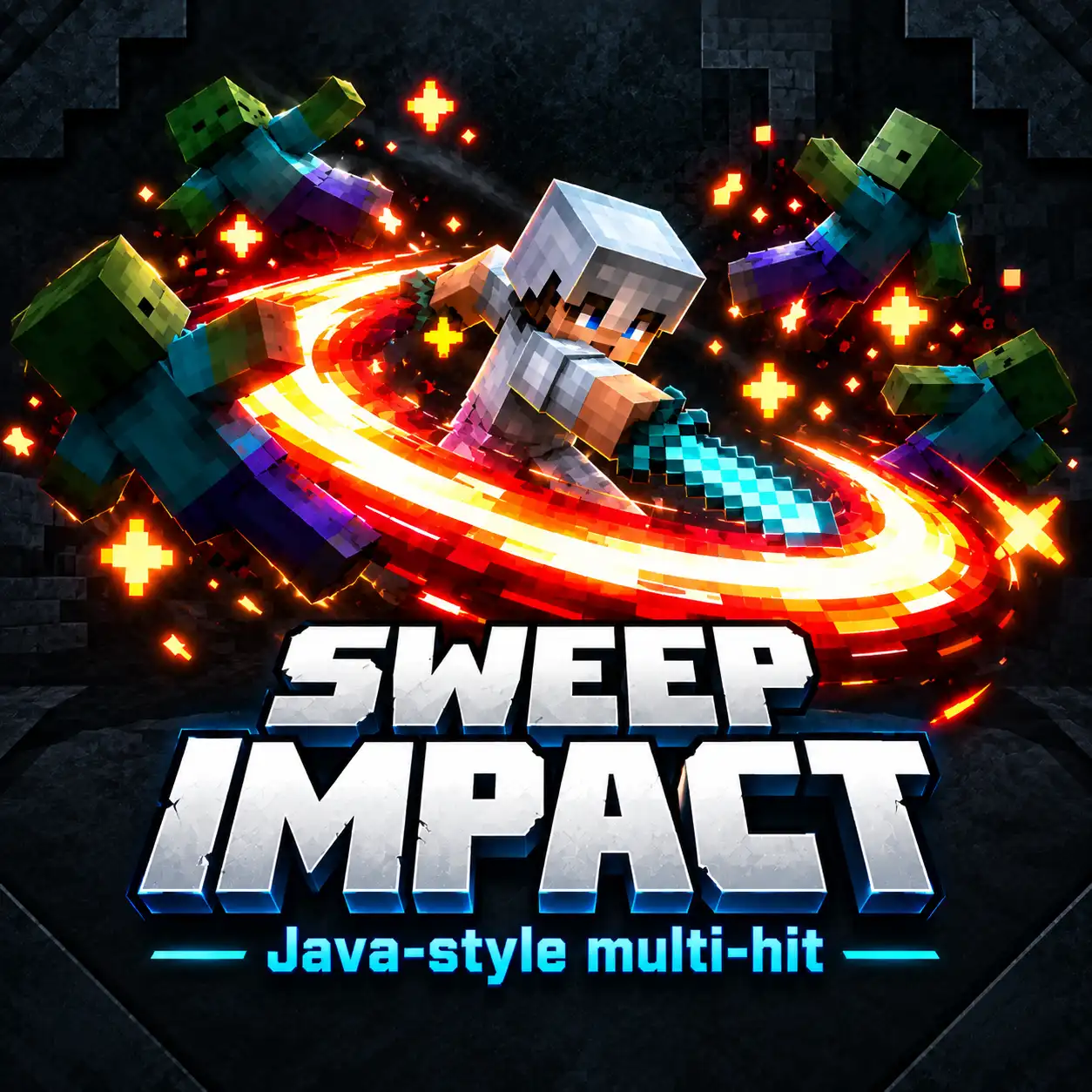 Minecraft Front Class Sweep Impact - Minecraft Bedrock Addons - CurseForge