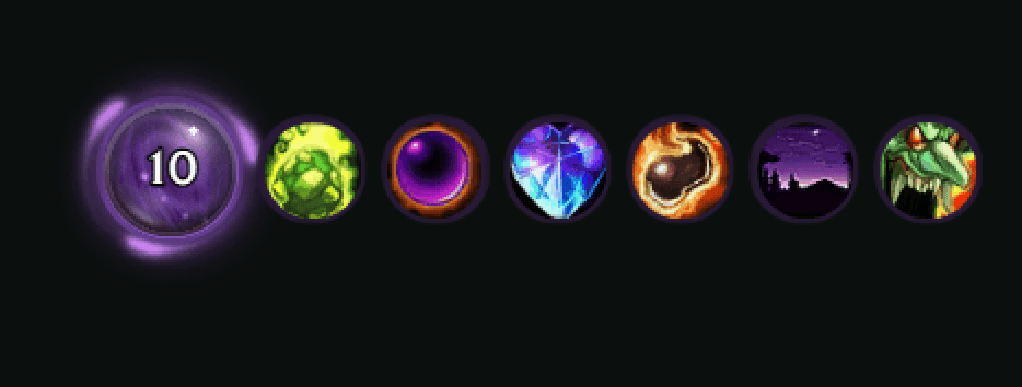 Thumbnail Zalamander Grimoire 1.0.0: Small orb and large action buttons in a row. UI preview rendered from unchanged addon code in the local viewer with sample data; enlarged for visibility.