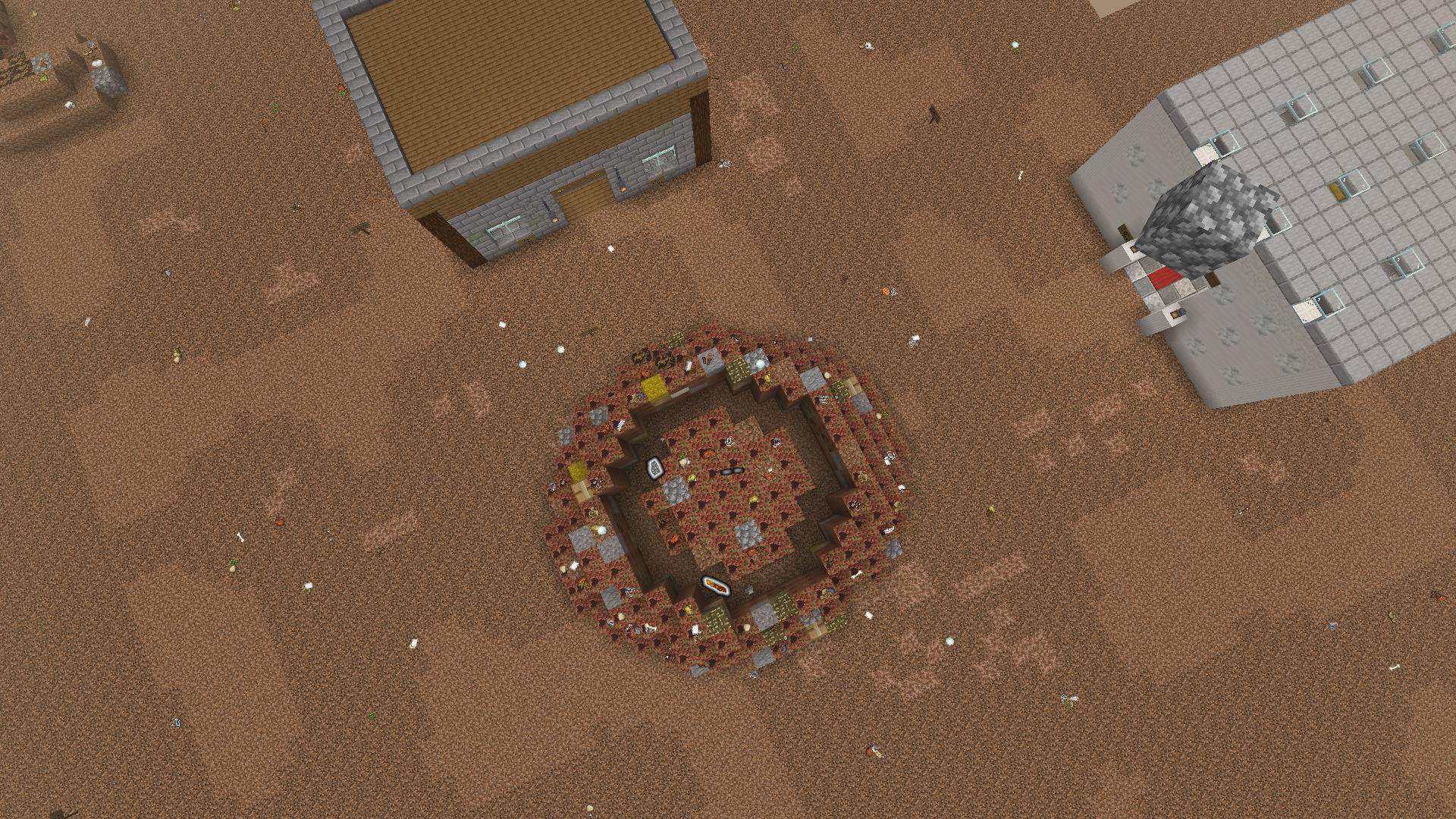 Thumbnail Straight out of a giant copper pipe and onto the pile. Your lost things land right after you, glowing.
