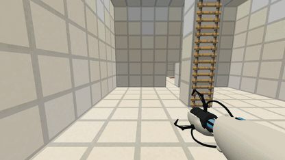 Walking through a test chamber
