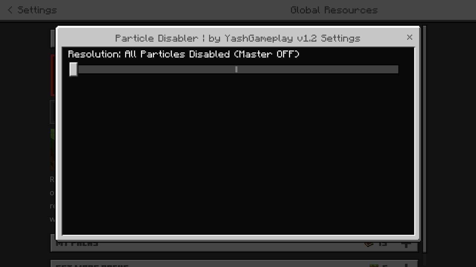 Partical Disabler — screenshot 3