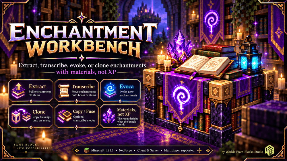 Enchantment Workbench - Minecraft Mods - CurseForge