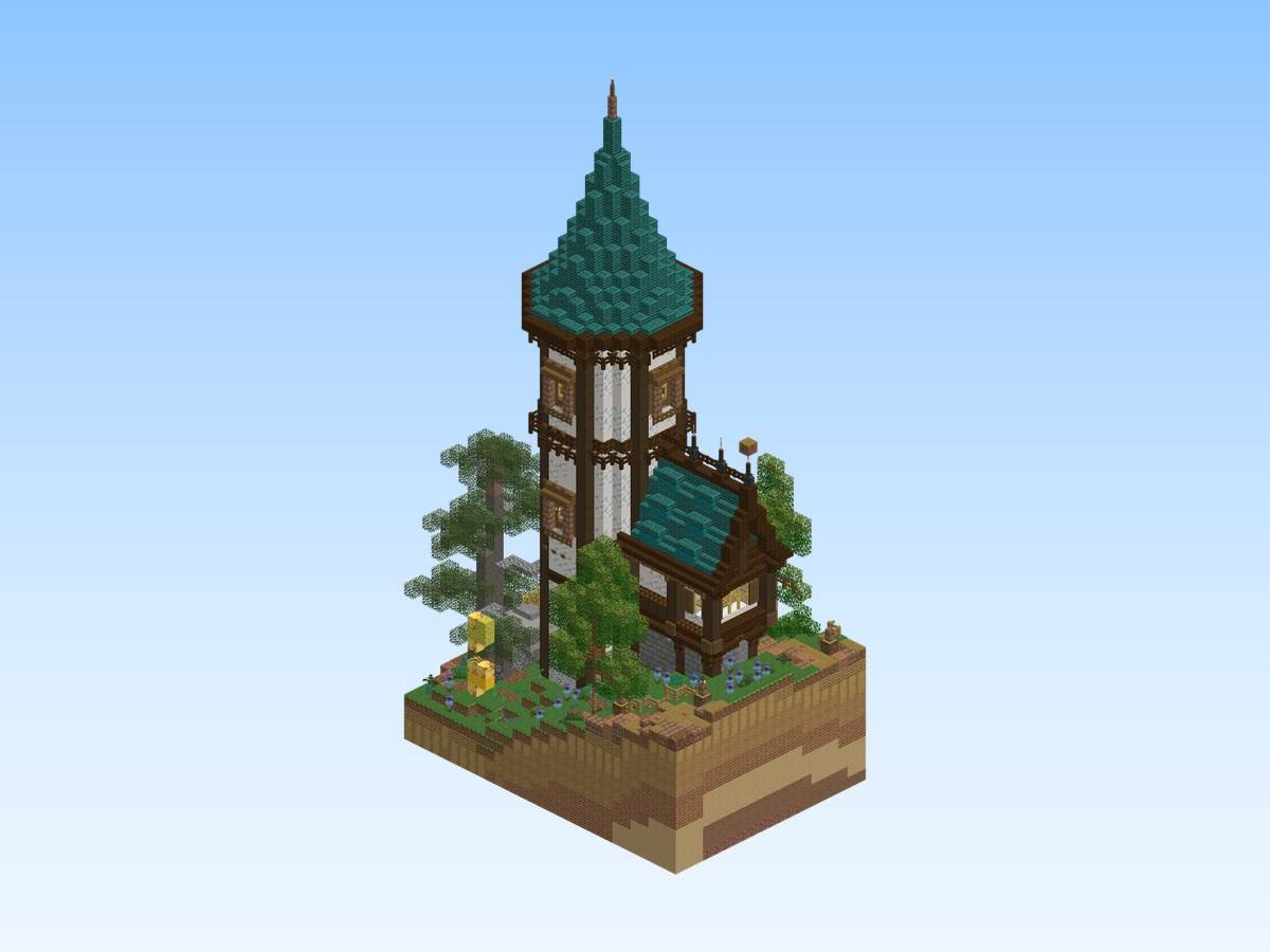 Actual build (render of the schematic or in-game screenshot).