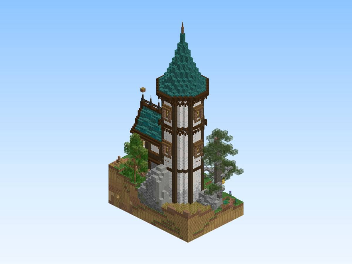 Actual build (render of the schematic or in-game screenshot).