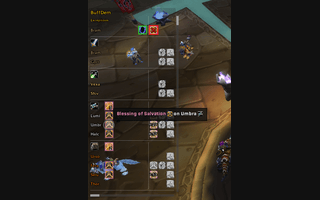 BuffDem paladin, single buff