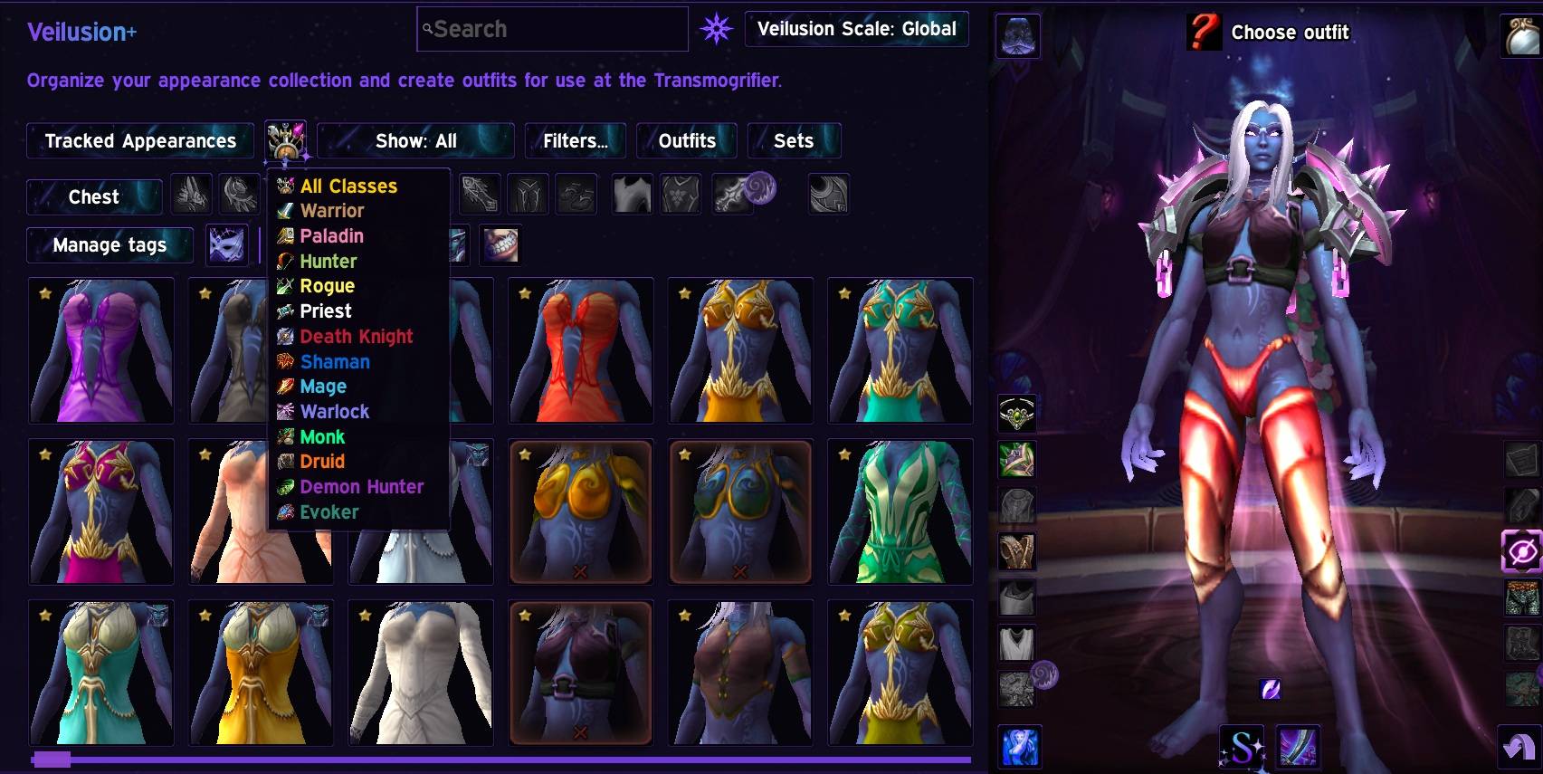 With Veilusion, you can see all armor types and start planning outfits for 12.2!