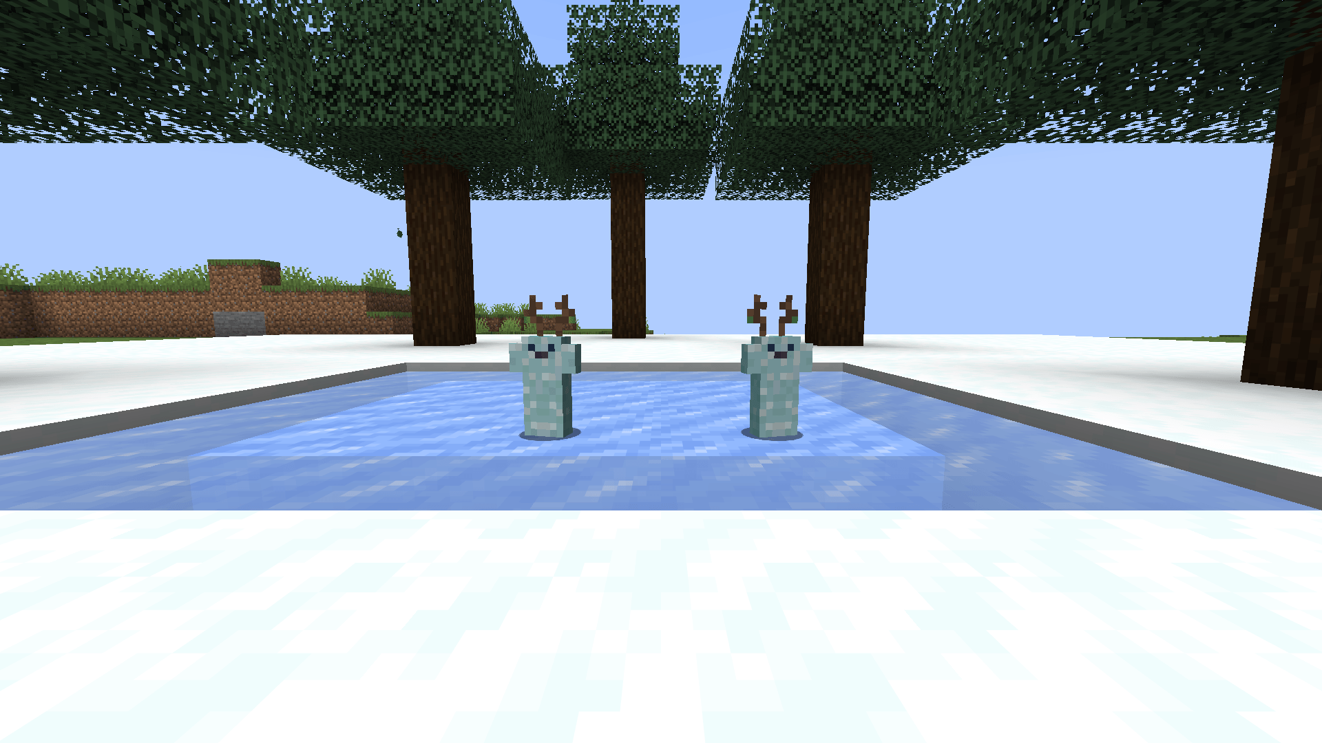 Ice pixies are small, antlered and quick on ice and snow.