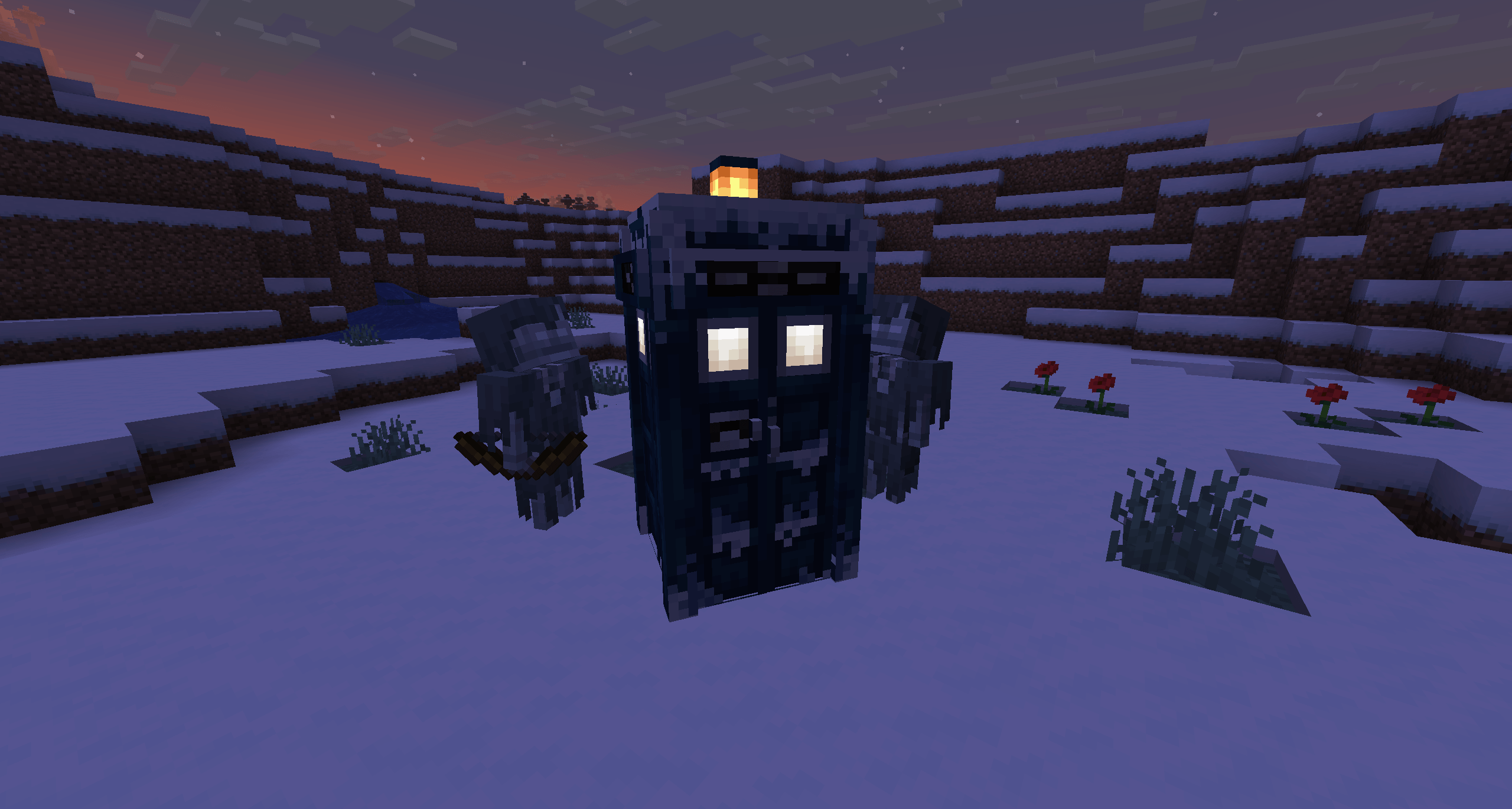 Thumbnail Hostile Mobs will target your TARDIS, make sure you're keeping an eye on the exterior - or enable shields on the TARDIS.