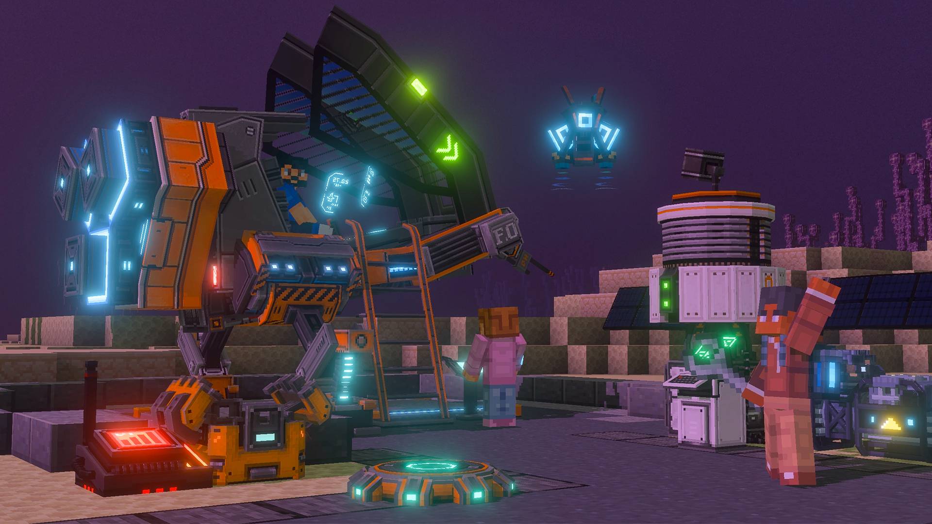 Thumbnail Launch and charge Spaceships, even in The End.