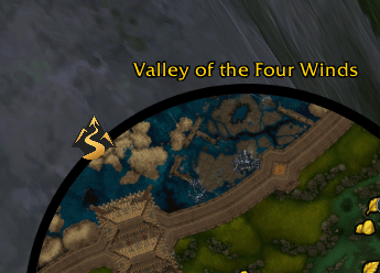Levolution minimap button in its normal compact state.
