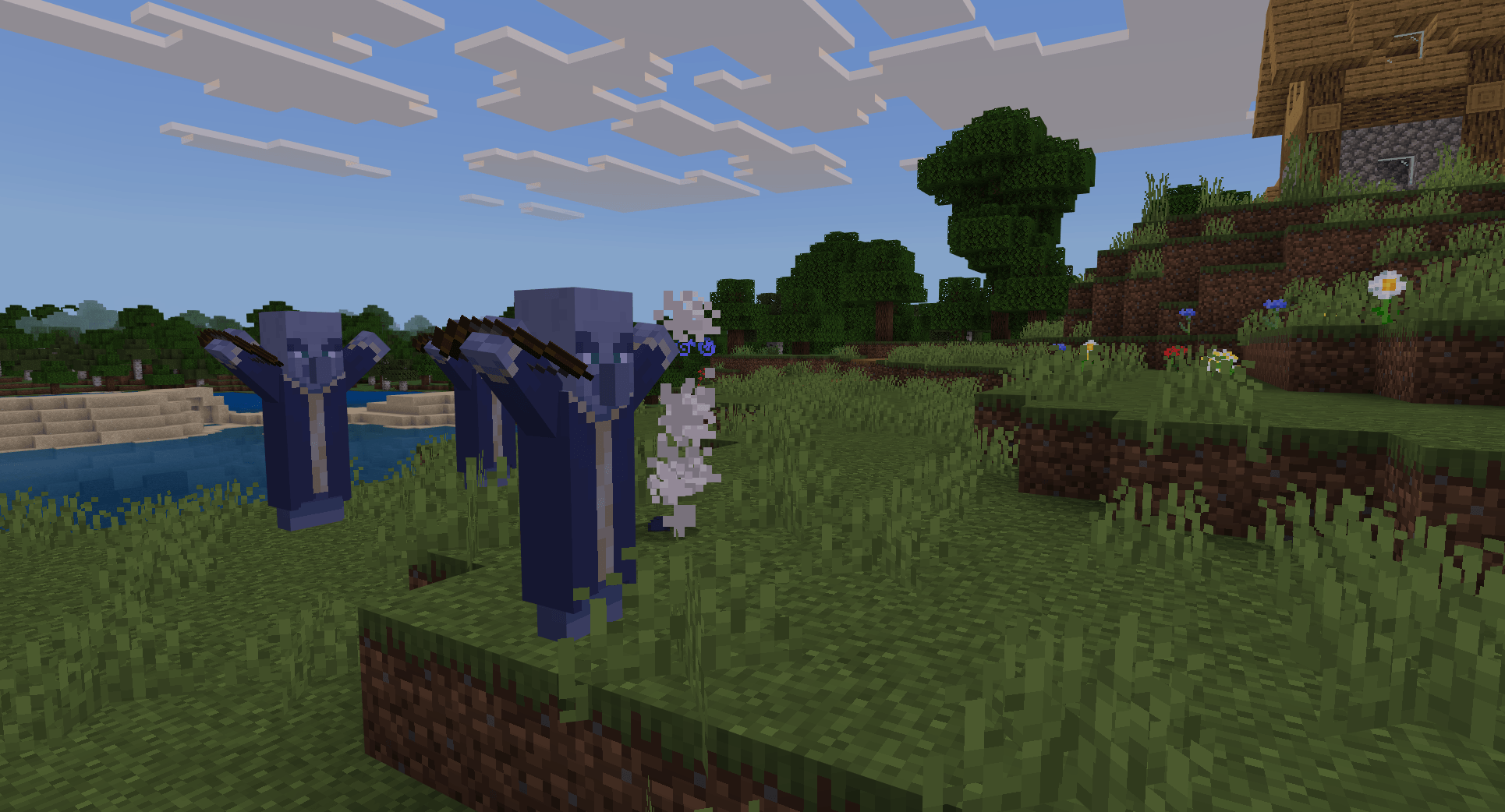 Thumbnail Finally in survival, with a new look. He hides among mirror images that move and shoot with him, then blinds you. Drops Illusionary Dust.