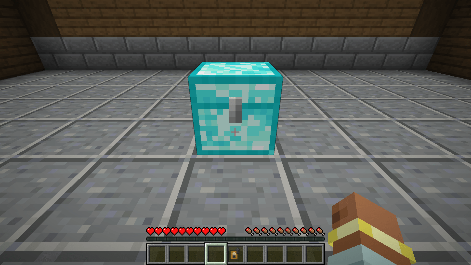 A chest upgraded in place without emptying it.