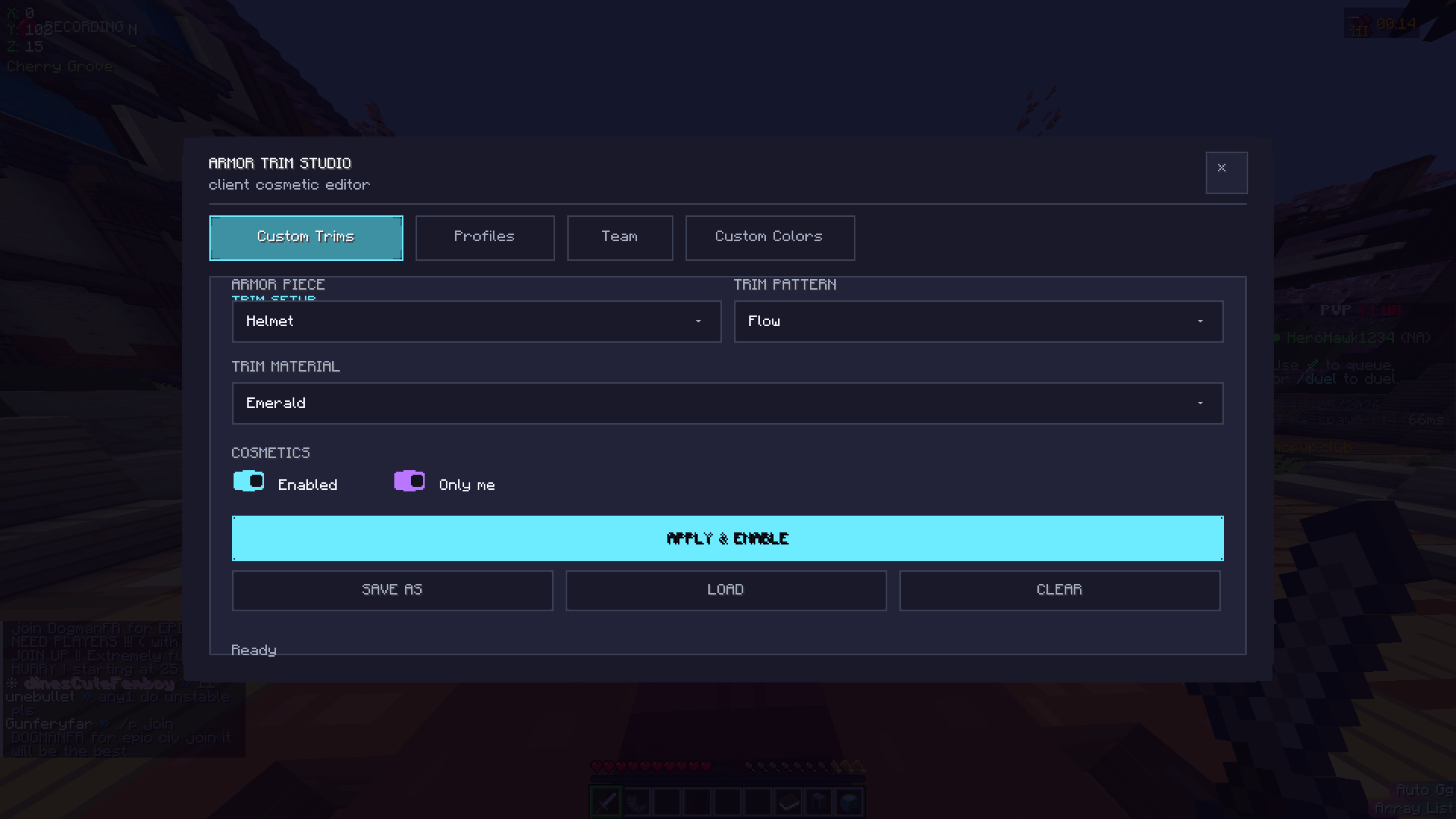 This is the main GUI
