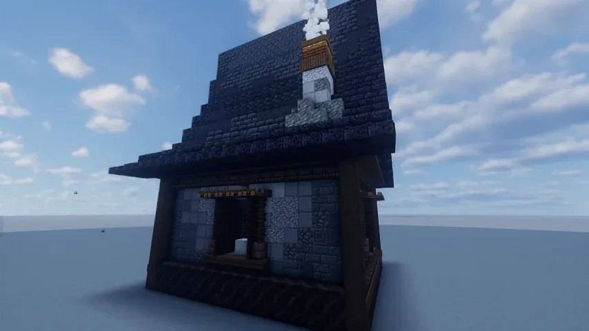Actual build (render of the schematic or in-game screenshot).