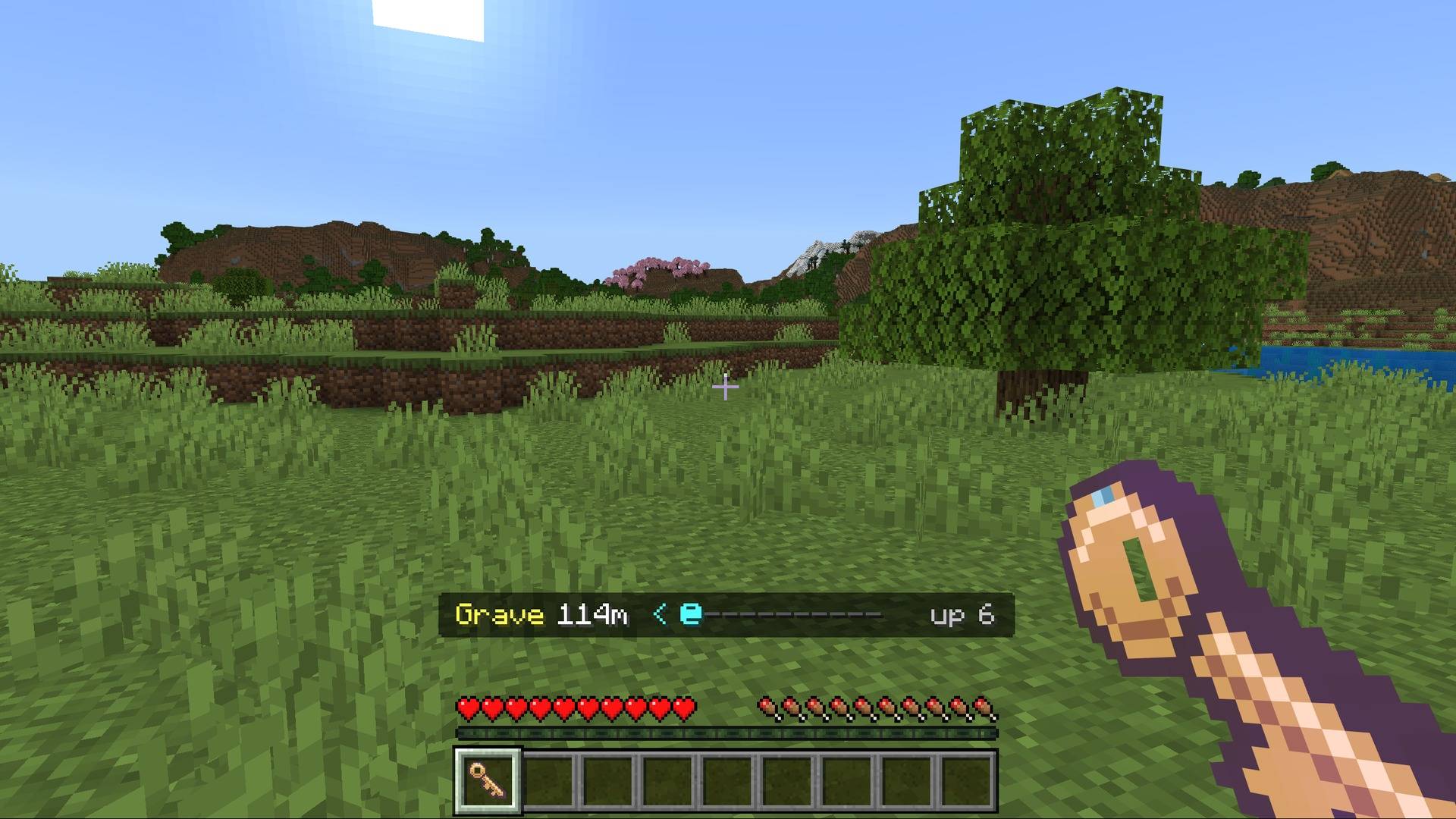 Grave Key: distance, direction & height