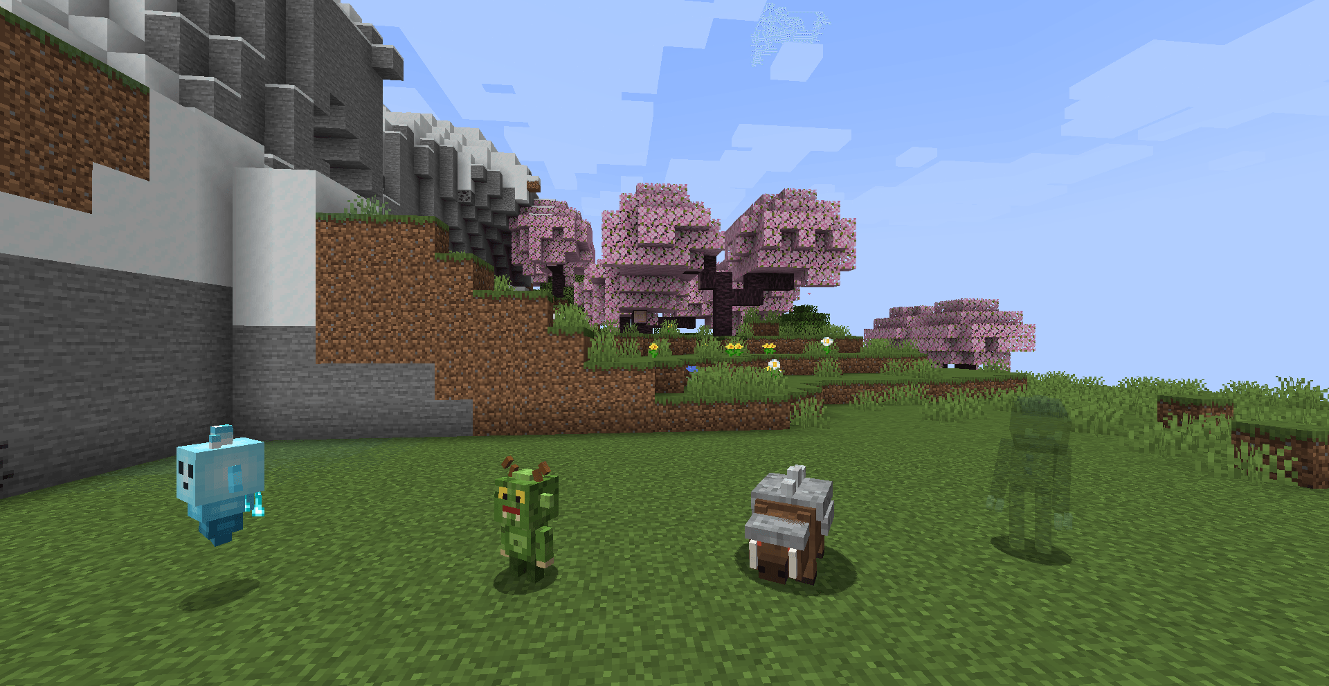 Thumbnail Hollow Wisp, Bramble Imp, Stonehide Boar, Cave Stalker