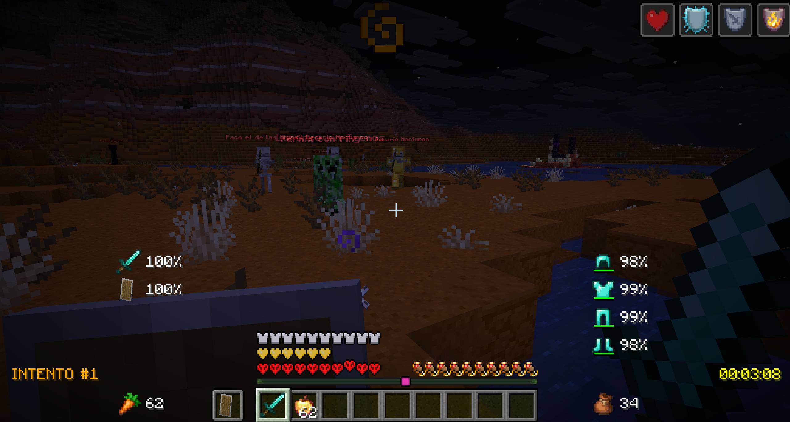 Thumbnail Increased hostile mob density creates unpredictable and intense battles for the whole team.