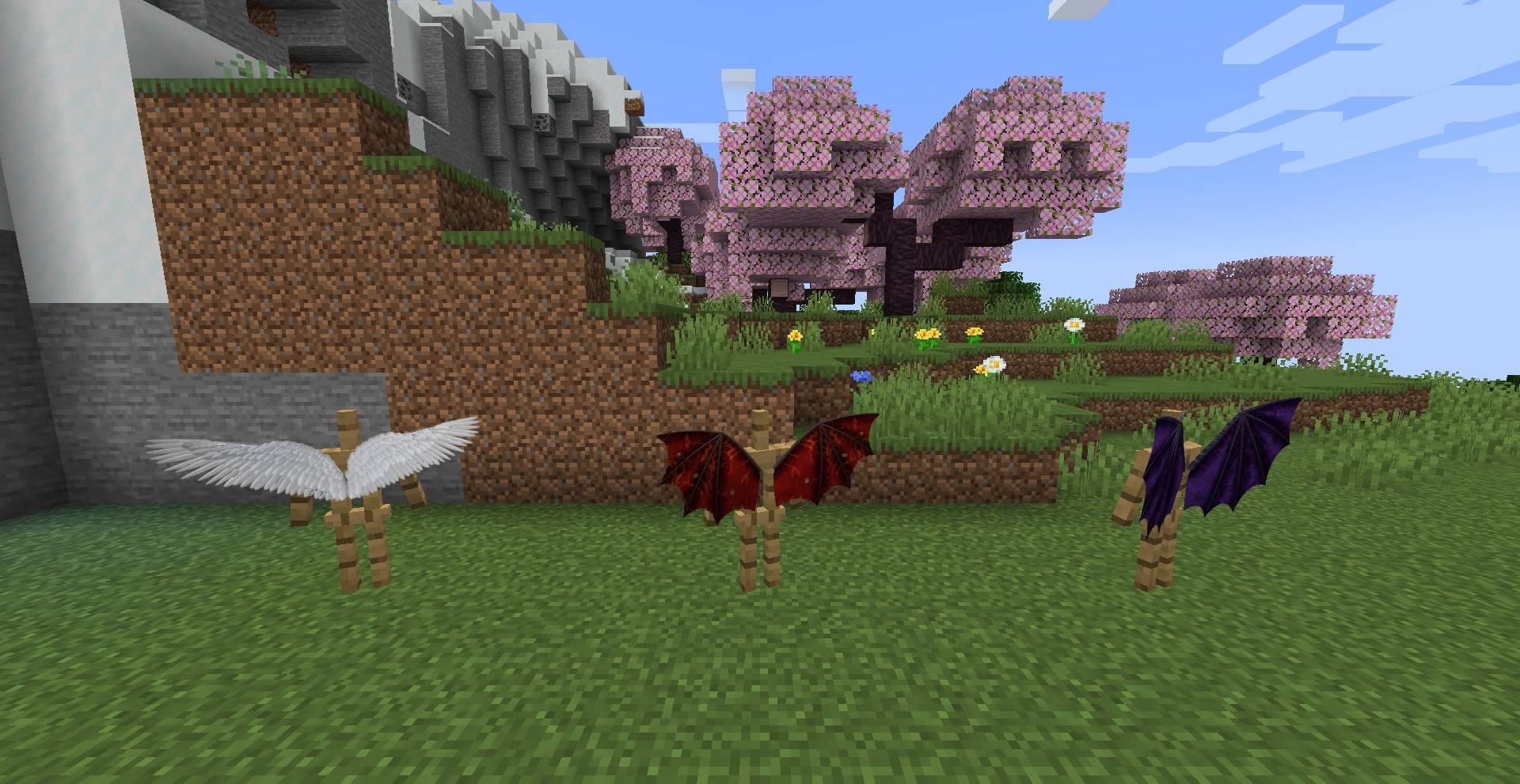 Celestial, Demon and Dragon Wings