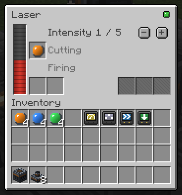 The laser