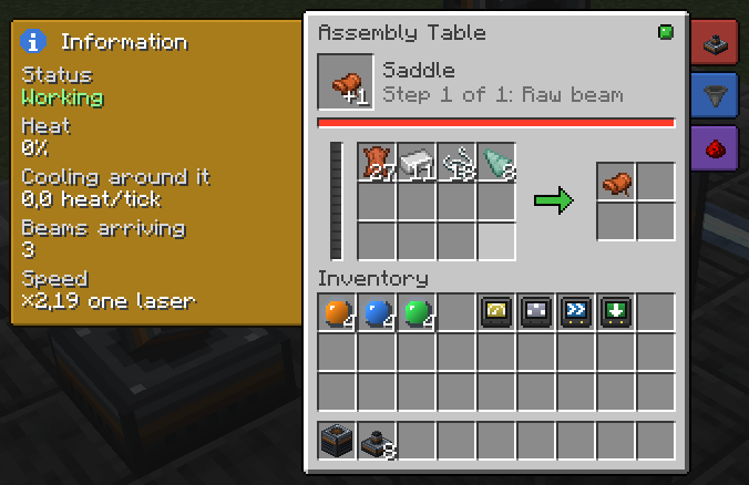 The information tab
