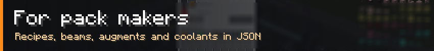 For pack makers