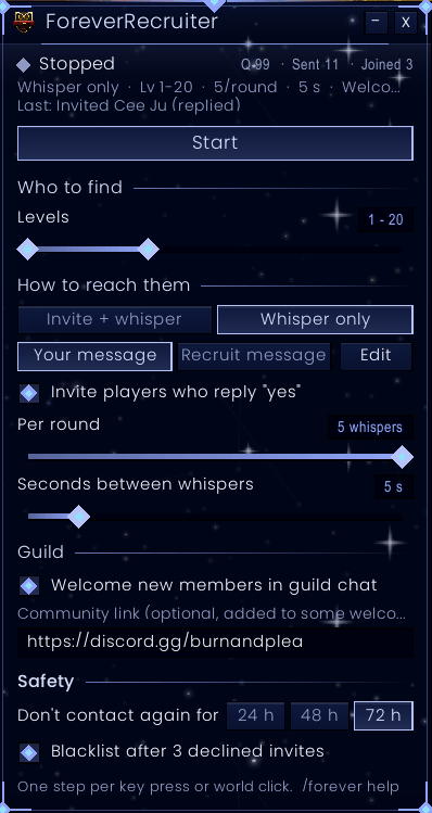 ForeverRecruiter New Interface