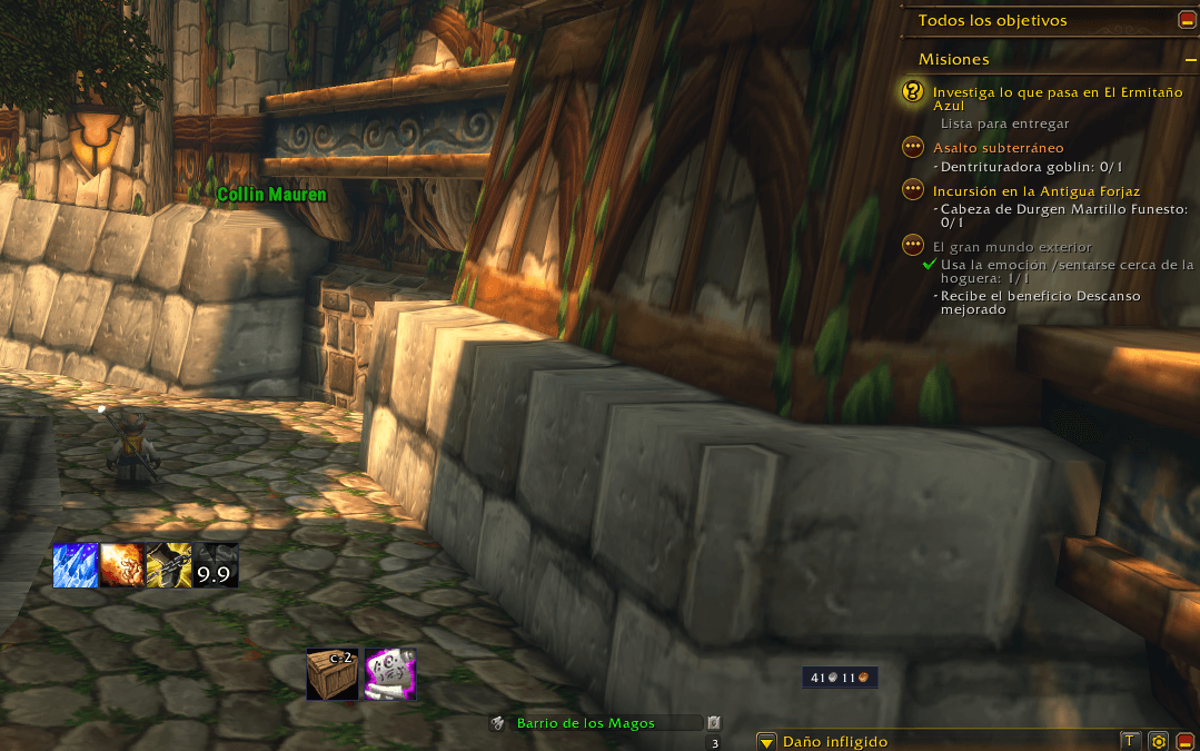 Quest item row
