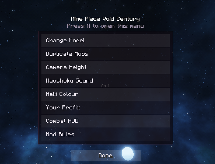 VoidCentury Mod Menu