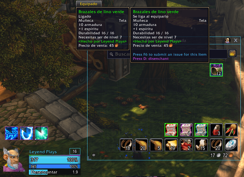 Disenchant with a key