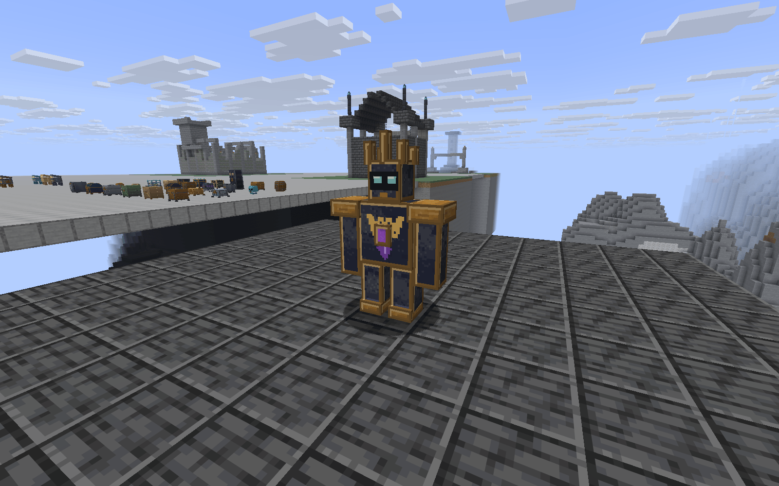 Thumbnail A close view of the dedicated armored custodian model, crown and rune core.