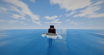 Thumbnail Blue ocean water with sky reflections and soft ripples under a bright sky.
