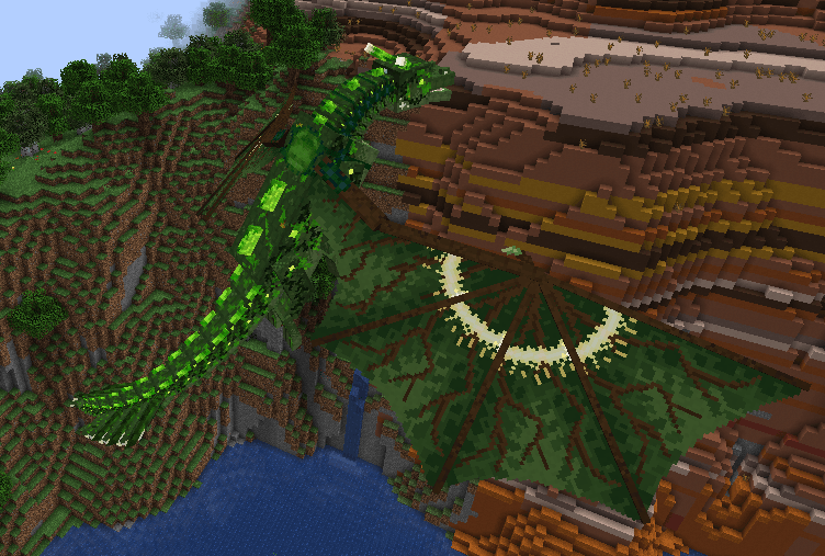 Forest Dragon's updated textures!
