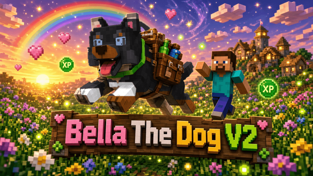 Bella the dog V2! - Ore Finder and Vein Miner too!!! — screenshot 1