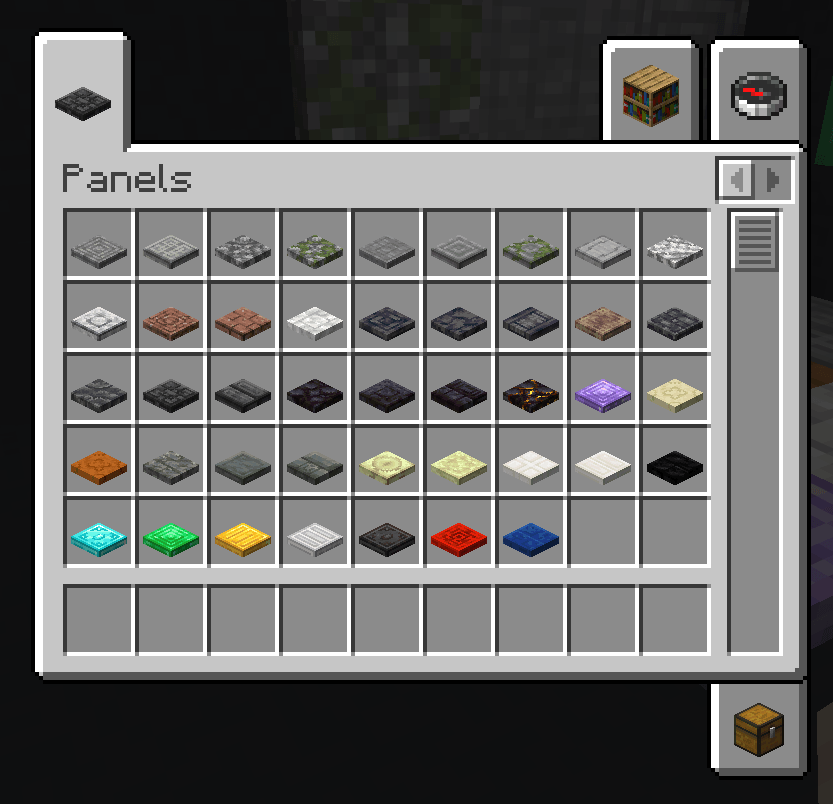 All panels in version 26.2+