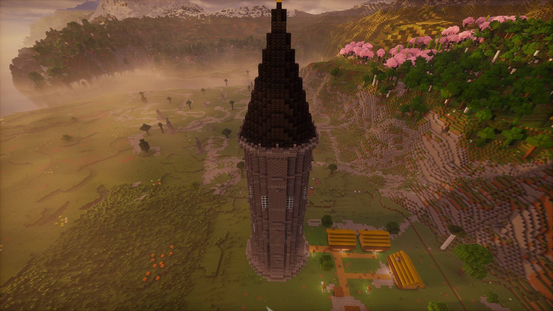Thumbnail Hage village under the Grimoire Tower, where the journey begins.