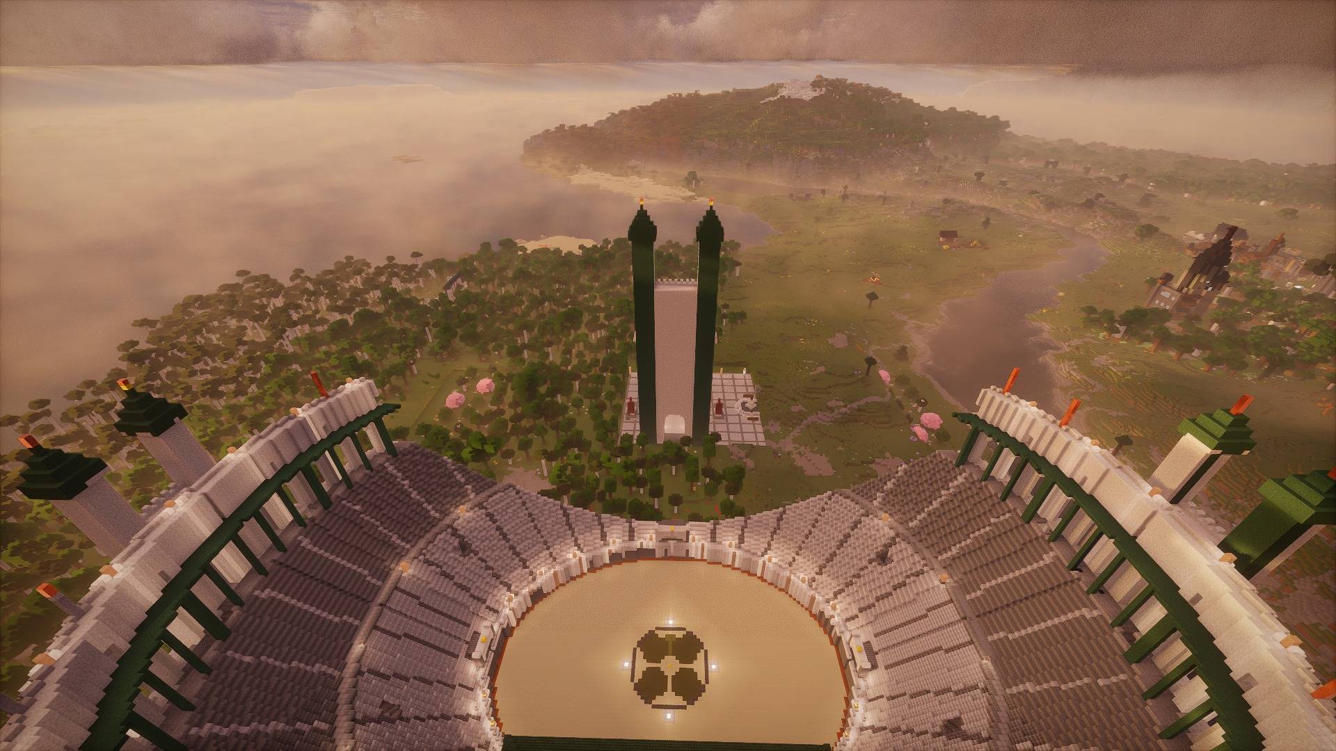Thumbnail The Colosseum where the Magic Knight exam is held.