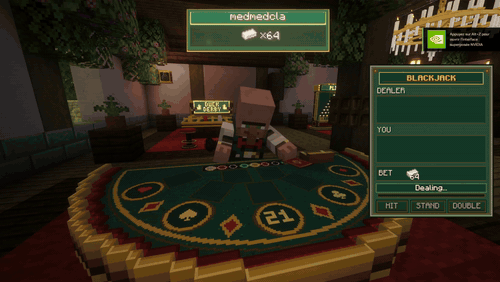Play Blackjack against the dealer! Place your bets, draw cards, and try to reach 21 to win.