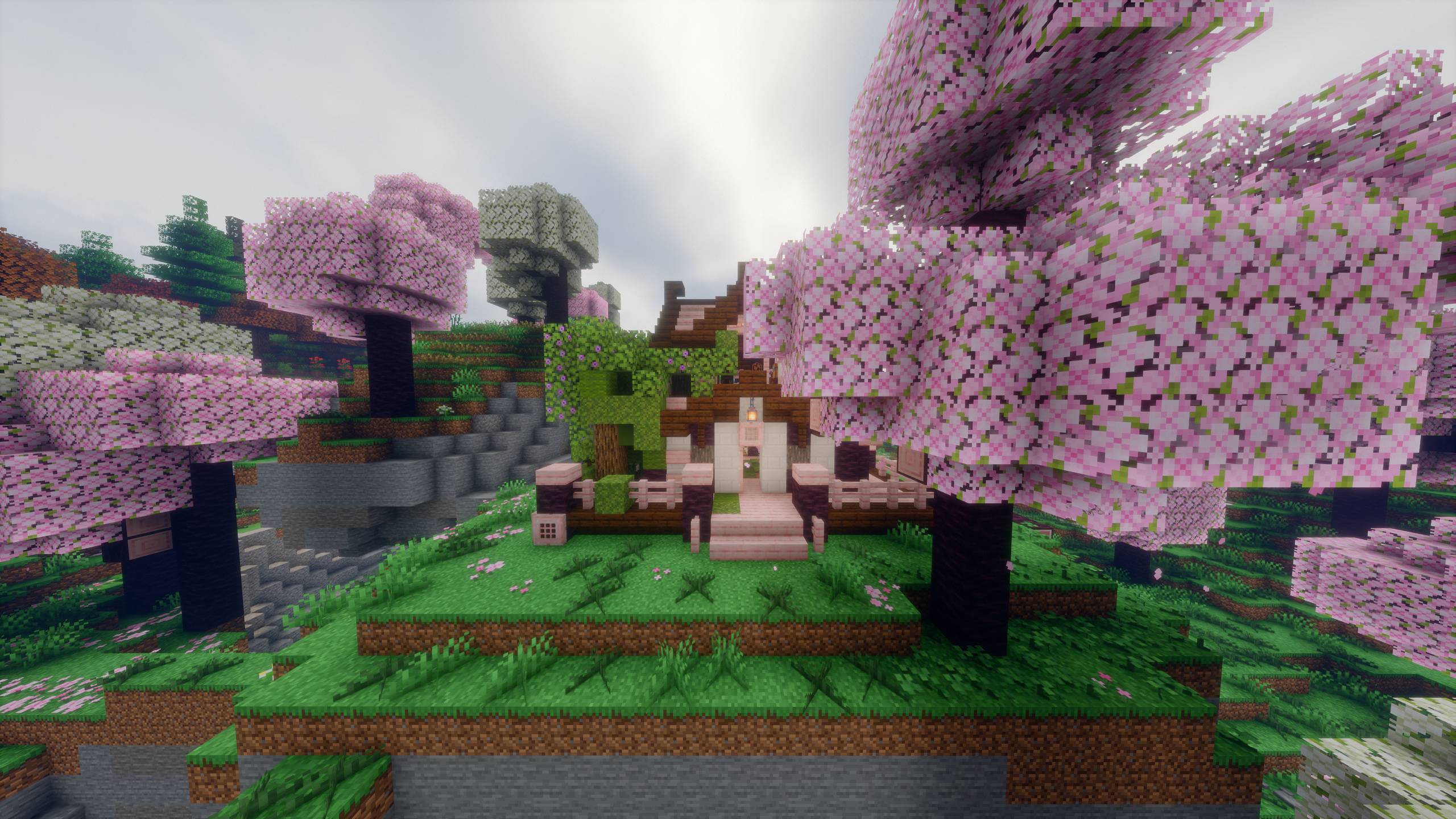Bliss Shader + structure from let the adventure begin