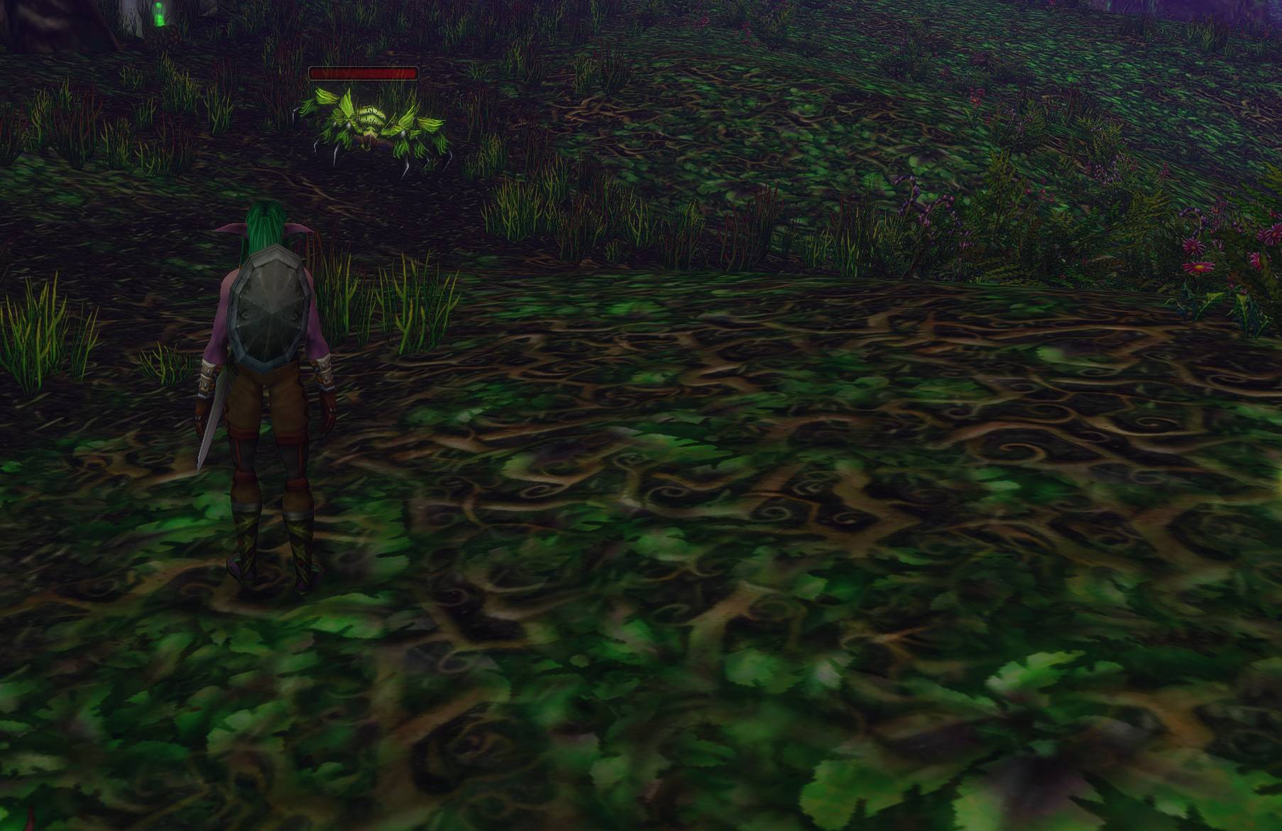 Thumbnail At mid distance nameplates are faint and nameless; from far away they disappear completely.