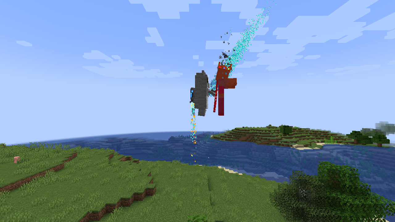 Thumbnail The Hamster Robot's ULTIMATE: it grabs the King Zombie, rockets into the sky and burns its head with blue core flame for 5 seconds.