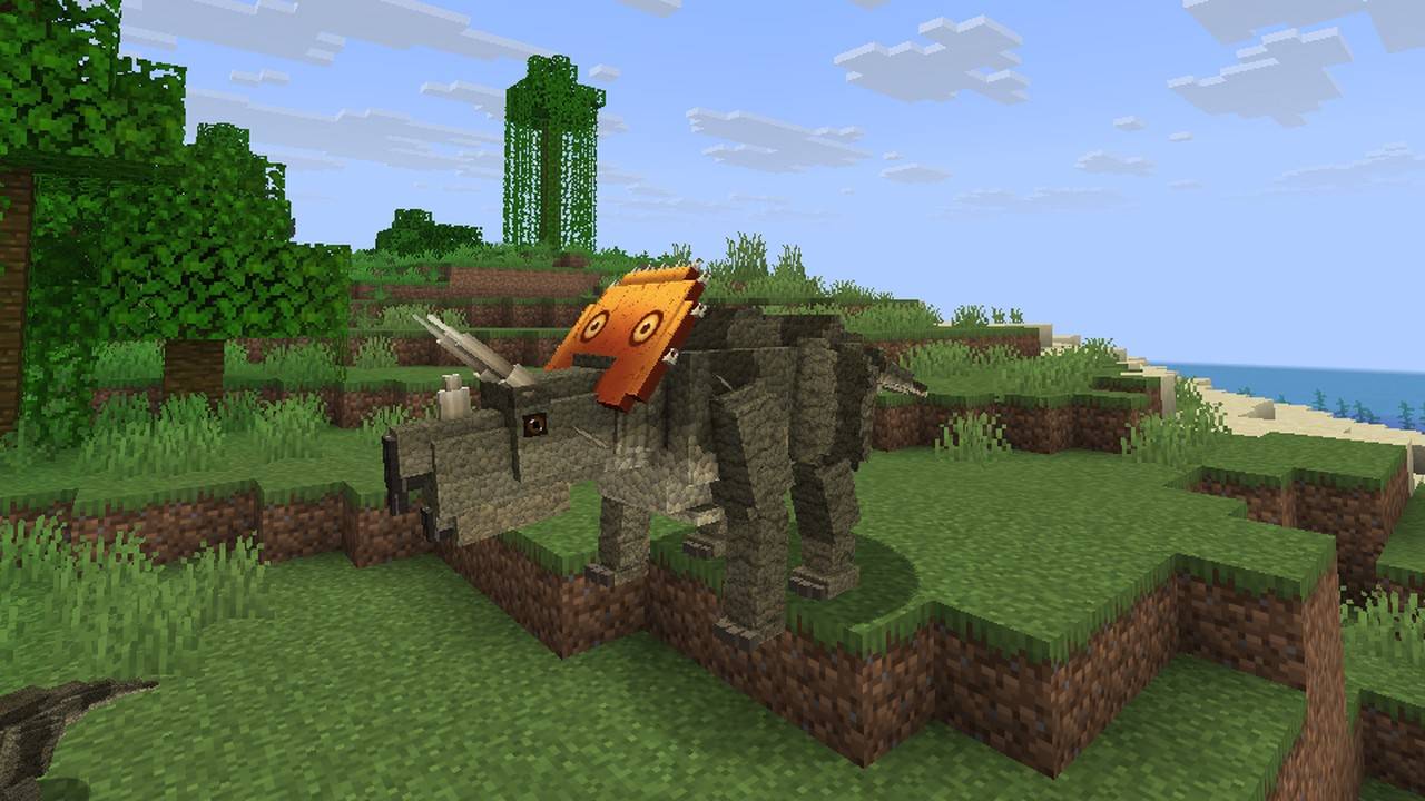 Thumbnail Peaceful giants that defend their herd. Tame one and ride it.