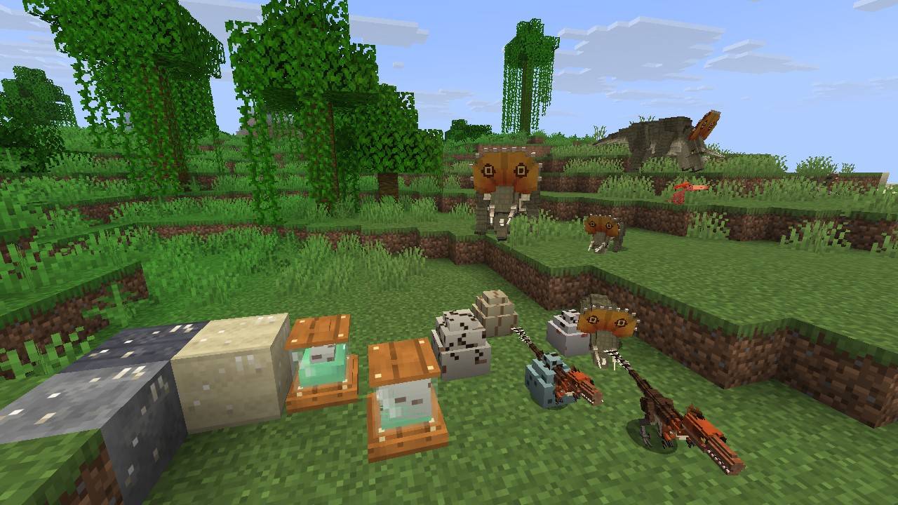 Thumbnail Dig up fossils, build an Incubator, hatch eggs and raise your own dinosaurs.