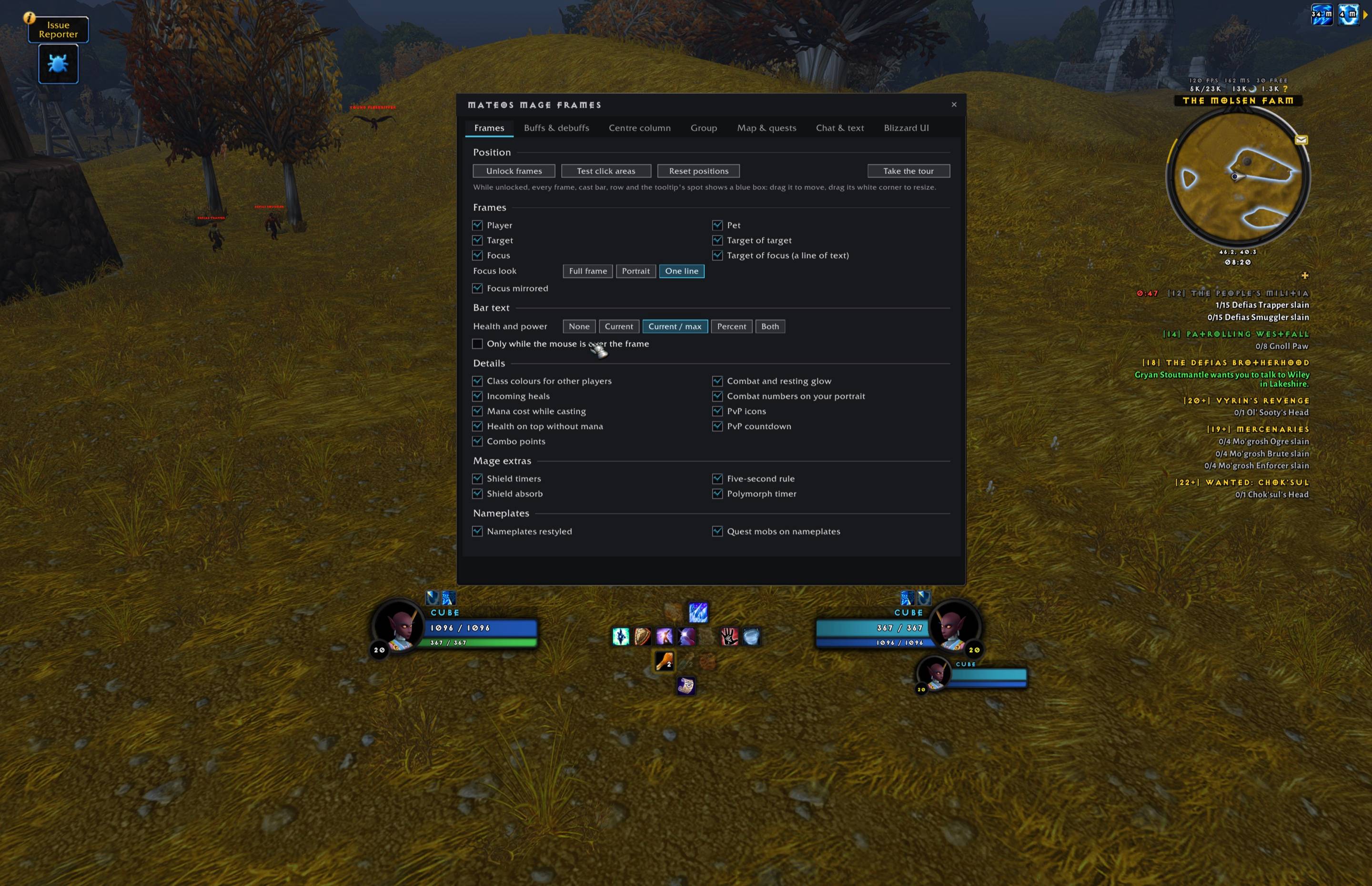 Thumbnail The settings window, /mmf.