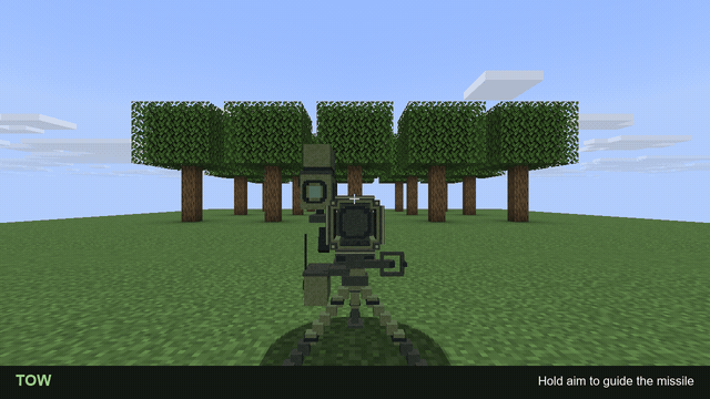 TOW actual gameplay aiming firing and impact