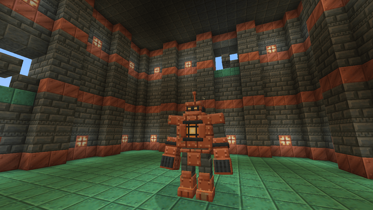 The copper guardian of the Trial Chambers
