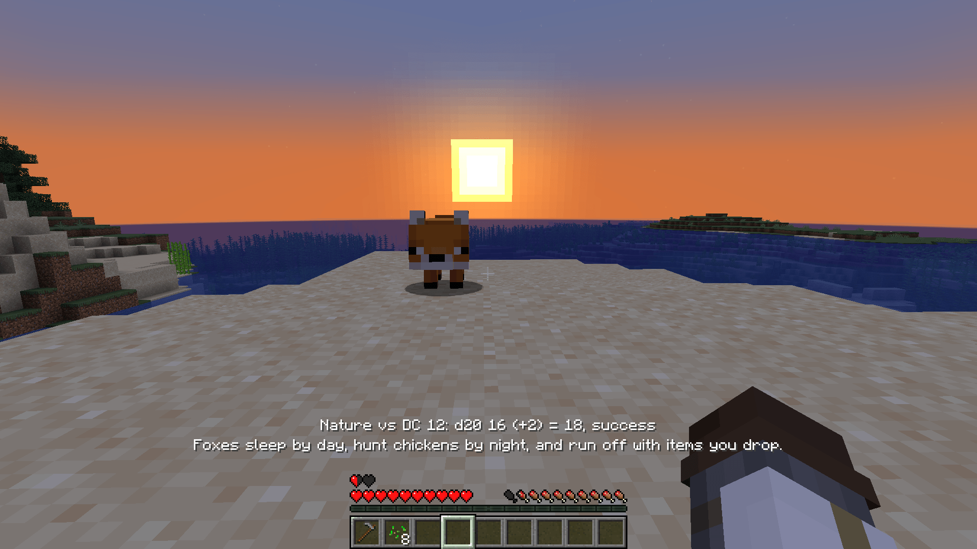 Thumbnail Learn about mobs the first time you meet them.