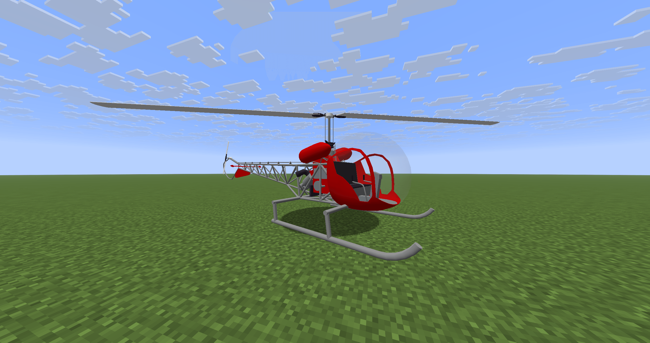 Thumbnail A two-seat helicopter for survival exploration and transport.