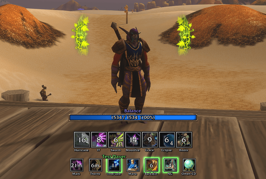 Druid HUD in Balance