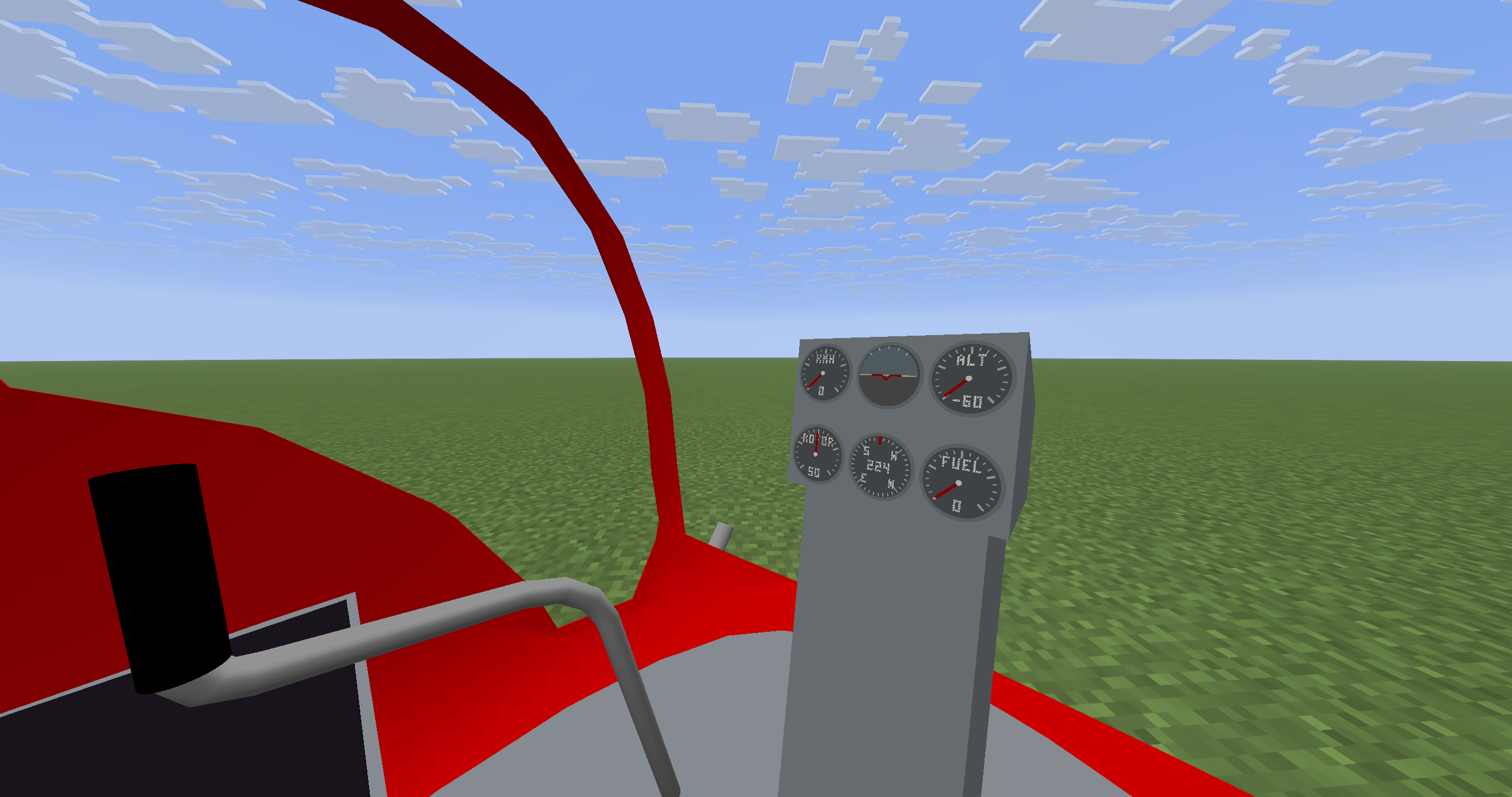 Cockpit and instruments